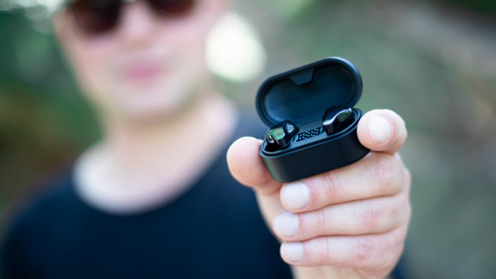 Słuchawki dokanałowe LAMAX Taps1  - mikrofon