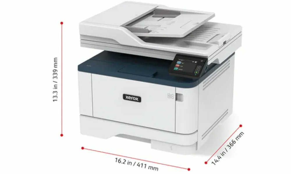 XEROX B315V wymiary