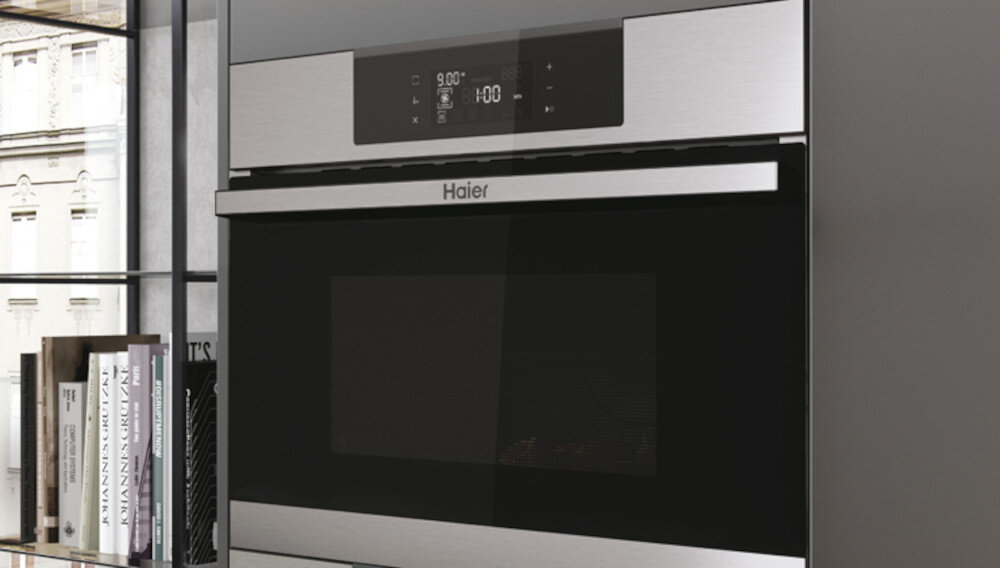 Kuchenka mikrofalowa HAIER HWO45NB2H0X1 detale projekt