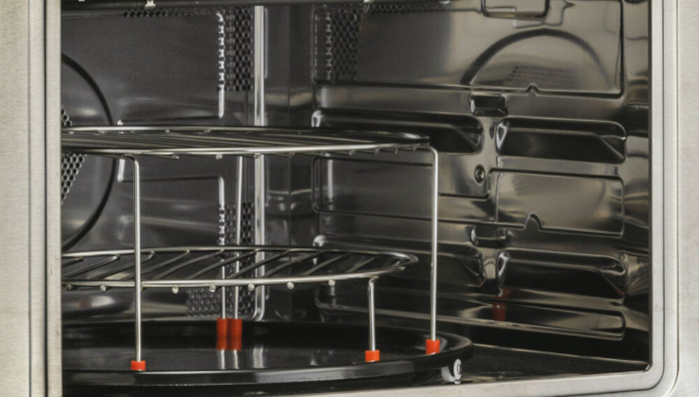 Kuchenka mikrofalowa HAIER HWO45NB2H0X1 poziomy pieczenia
