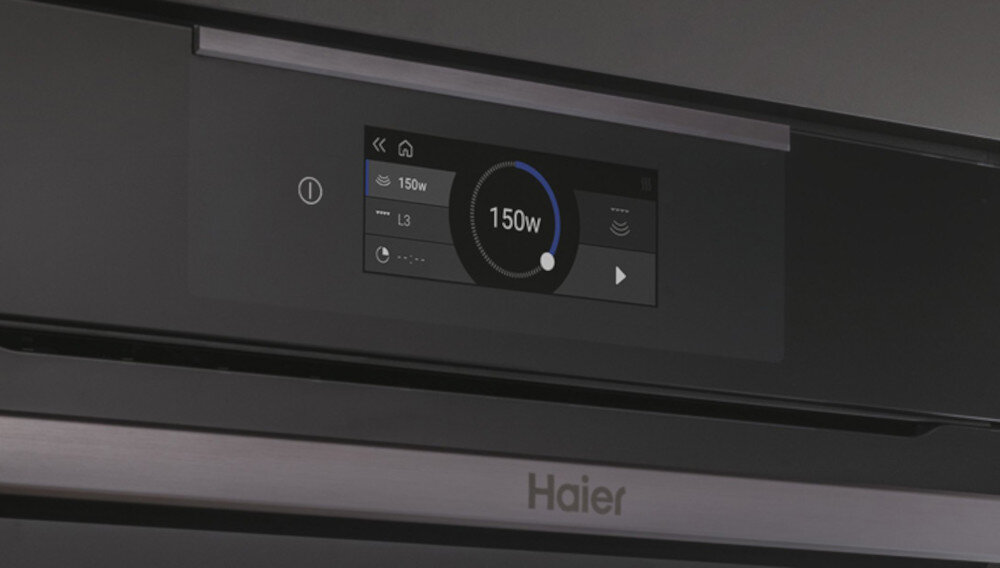 Kuchenka mikrofalowa HAIER HWO45NB4T0B1 timer LED
