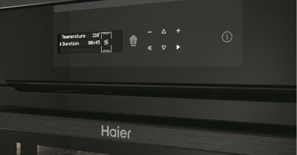 PIEKARNIK HAIER HWO60SM2B3BH wyświetlacz
