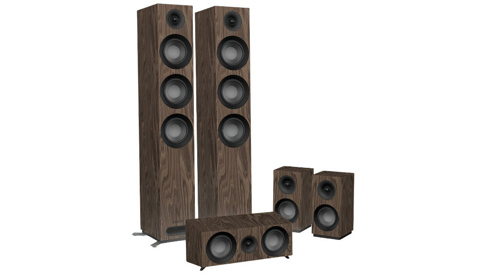 Kino domowe ONKYO TX-NR6100B + JAMO S-809 HCS 5.0 - kolumny