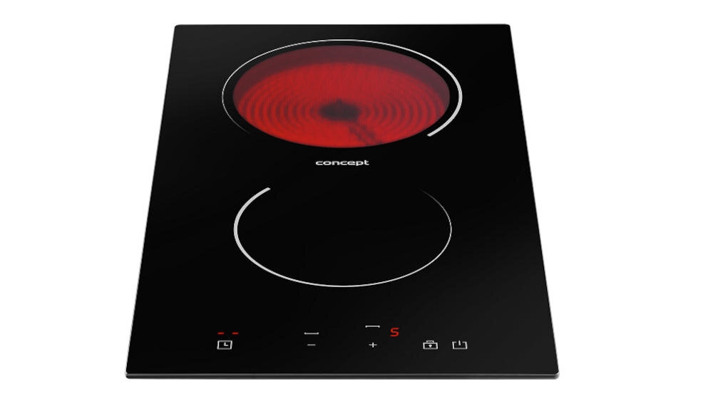 CONCEPT płyta nagrzewanie garnek płaska gładka powierzchnia brud łatwa konserwacja