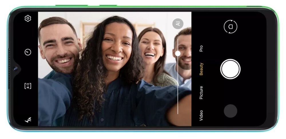Smartfon BLACKVIEW A55  ekran bateria aparat procesor ram pamięć pojemność rozdzielczość zdjęcia filmy opis dane cechy blokady system łączność wifi bluetooth obudowa szkło odporność porty muzyka transfer sieć przekątna matryca waga czujniki