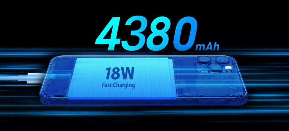 Smartfon BLACKVIEW A95   ekran bateria aparat procesor ram pamięć pojemność rozdzielczość zdjęcia filmy opis dane cechy blokady system łączność wifi bluetooth obudowa szkło odporność porty muzyka transfer sieć przekątna matryca waga czujniki