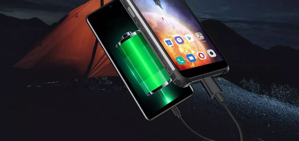 Smartfon BLACKVIEW BV6600E ekran bateria aparat procesor ram pamięć pojemność rozdzielczość zdjęcia filmy opis dane cechy blokady system łączność wifi bluetooth obudowa szkło odporność porty muzyka transfer sieć przekątna matryca waga czujniki