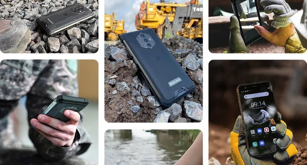 Smartfon BLACKVIEW BV6600E  ekran bateria aparat procesor ram pamięć pojemność rozdzielczość zdjęcia filmy opis dane cechy blokady system łączność wifi bluetooth obudowa szkło odporność porty muzyka transfer sieć przekątna matryca waga czujniki