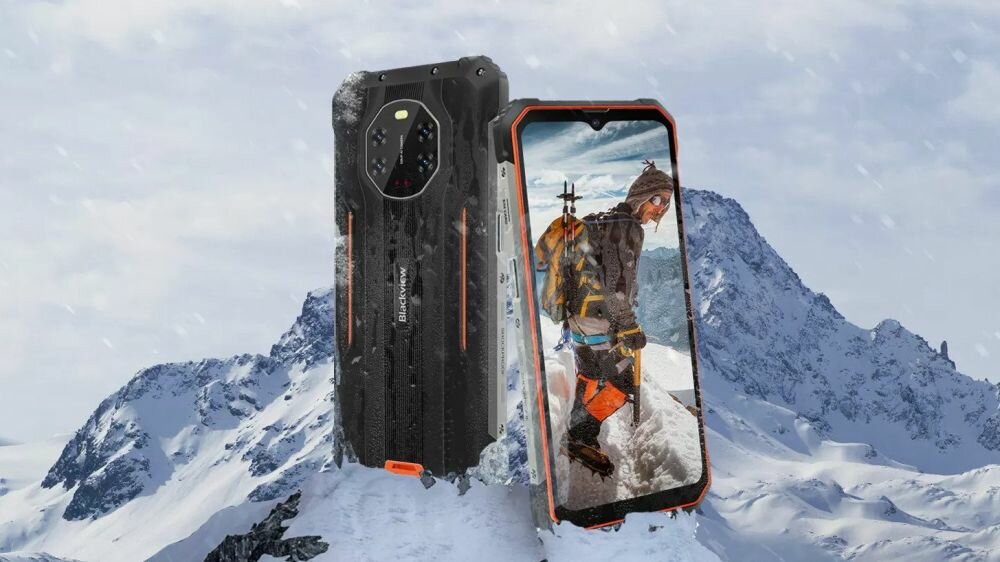 Smartfon BLACKVIEW BV8800  ekran bateria aparat procesor ram pamięć pojemność rozdzielczość zdjęcia filmy opis dane cechy blokady system łączność wifi bluetooth obudowa szkło odporność porty muzyka transfer sieć przekątna matryca waga czujniki