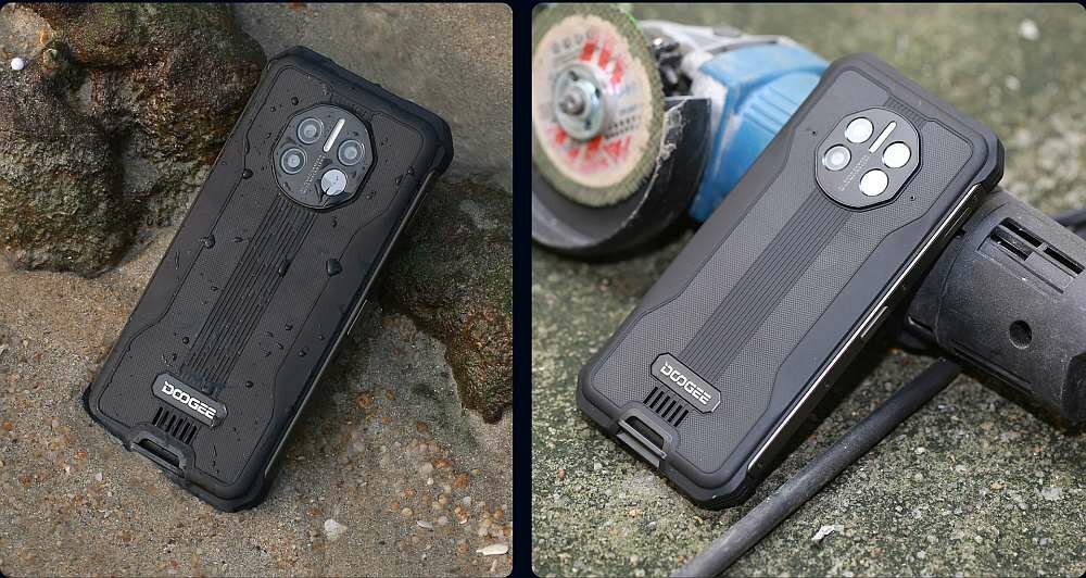 Smartfon DOOGEE V10 ekran bateria aparat procesor ram pamięć pojemność rozdzielczość zdjęcia filmy opis dane cechy blokady system łączność wifi bluetooth obudowa szkło odporność porty muzyka transfer sieć przekątna matryca waga czujniki