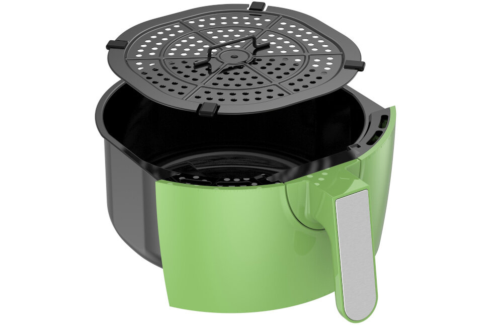 Frytkownica beztluszczowa TURBOTRONIC TT-AF10D Zielony Air Fryer pojemnosc