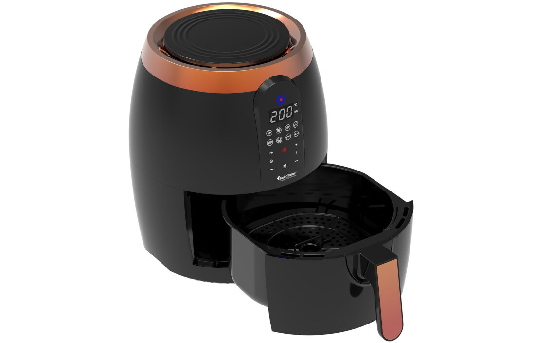 Frytkownica beztluszczowa TURBOTRONIC TT-AF10D Czarny Air Fryer wnetrze system dysz