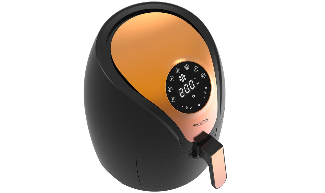 Frytkownica beztłuszczowa TURBOTRONIC TT-AF9D Czarny Air Fryer Air Fryer bezpieczenstwo certyfikaty