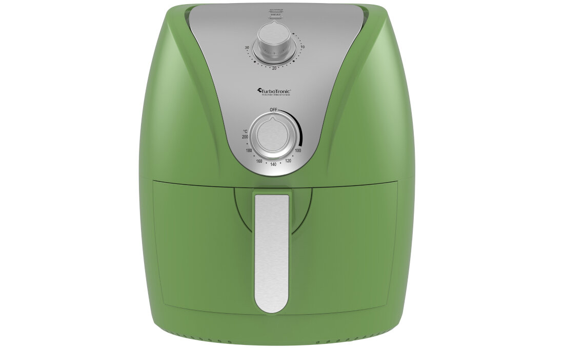 Frytkownica beztłuszczowa TURBOTRONIC TT-AF9M Zielony Air Fryer wygodny system sterowania pojemnosc latwe czyszczenie