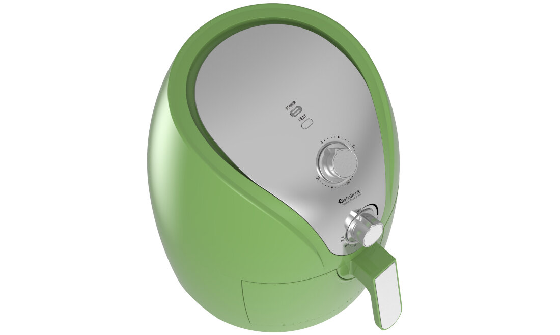 Frytkownica beztłuszczowa TURBOTRONIC TT-AF9M Zielony Air Fryer bezpieczenstwo certyfikaty