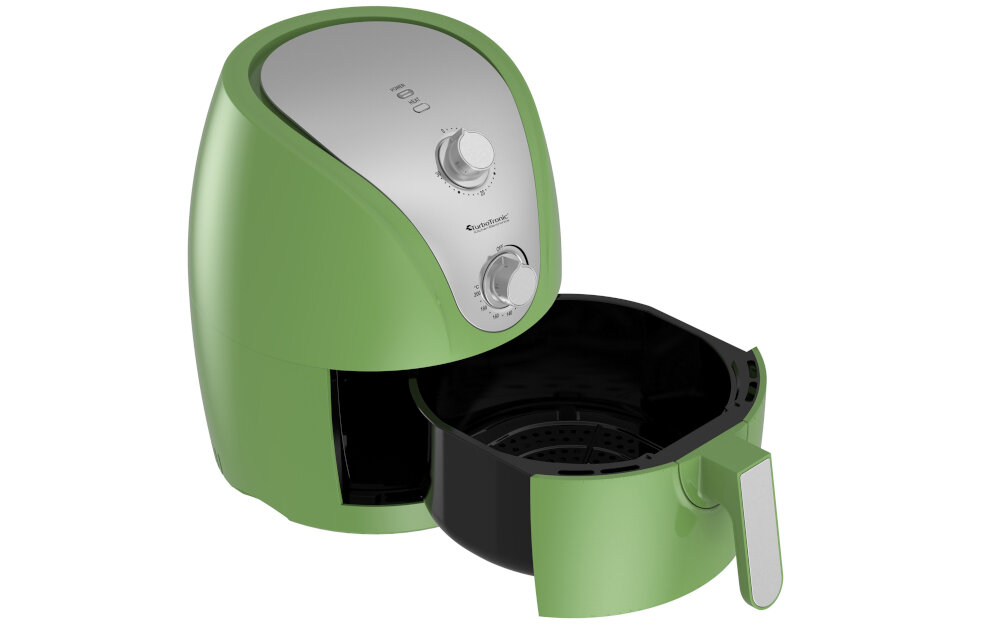Frytkownica beztłuszczowa TURBOTRONIC TT-AF9M Zielony Air Fryer funkcje mozliwosci 7 trybow pracy