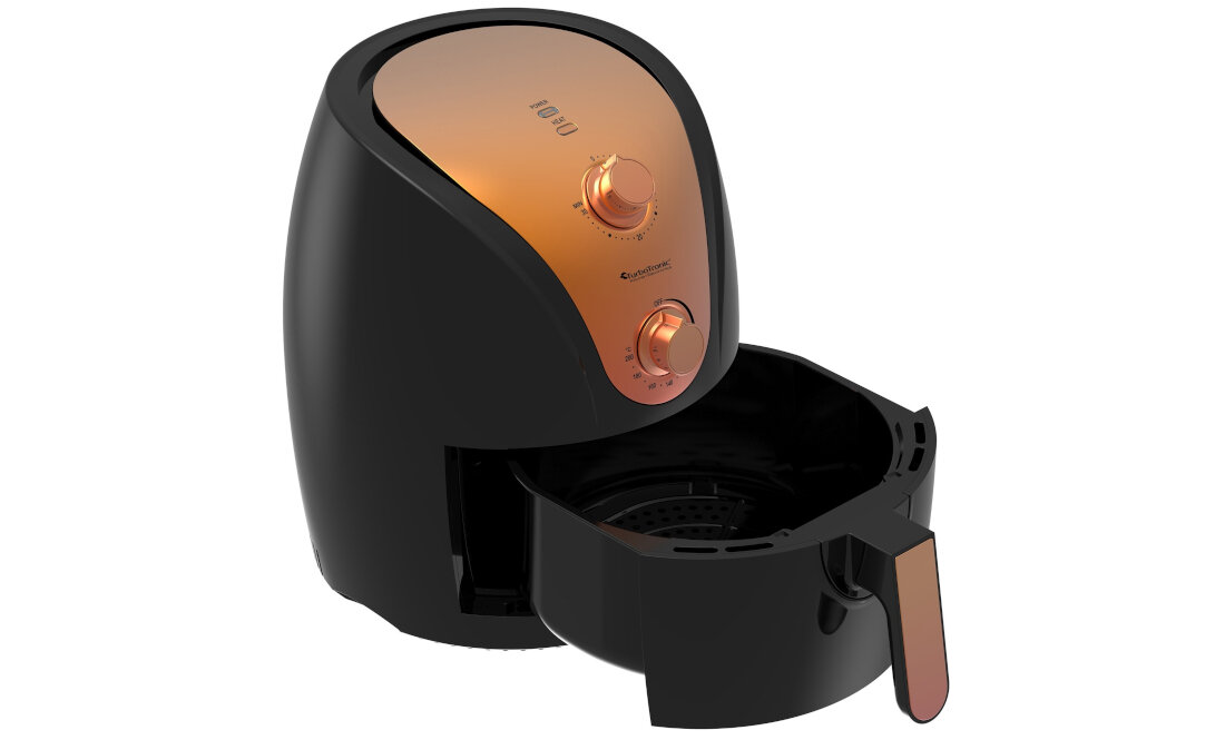 Frytkownica beztłuszczowa TURBOTRONIC TT-AF9M Czarny Air Fryer funkcje mozliwosci 7 trybow pracy