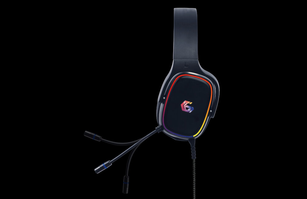 Słuchawki GEMBIRD GHS-SANPO-S300 jakość wykonania  przetworniki dźwięk brzmienie łączność przewodowa  mikrofon poduszki wypełnienie  obsługa intuicja 