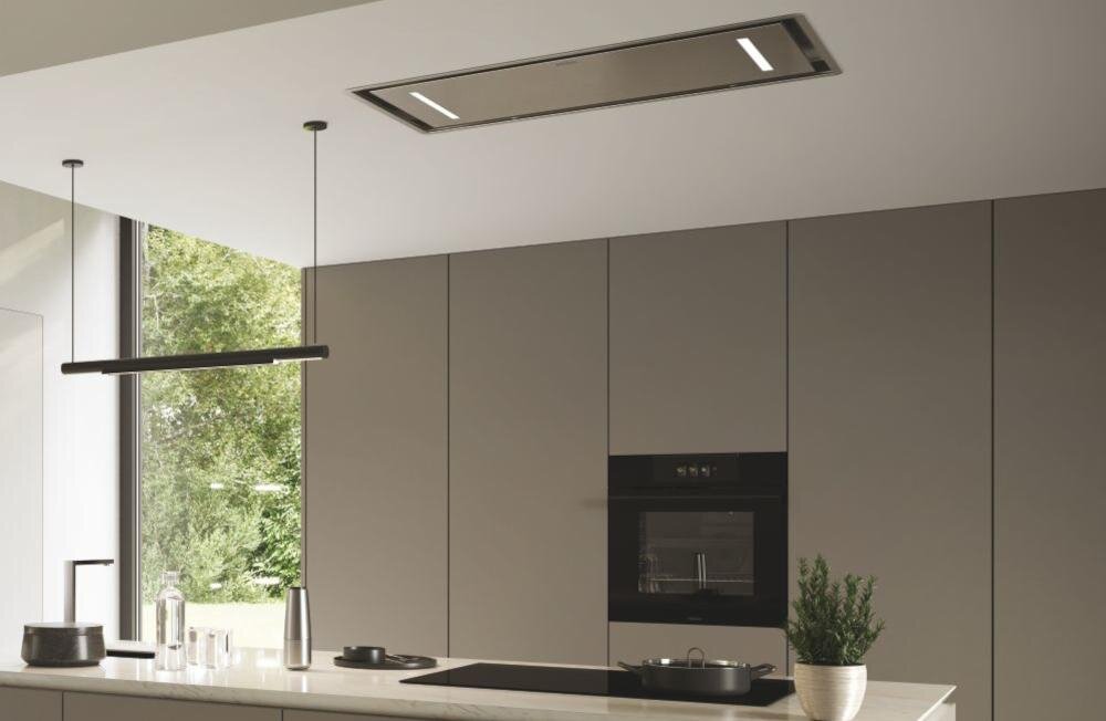 HAIER HACI100RCS6X skokowa regulacja prędkość wydajność cicha praca pochłanianie opary gotowanie