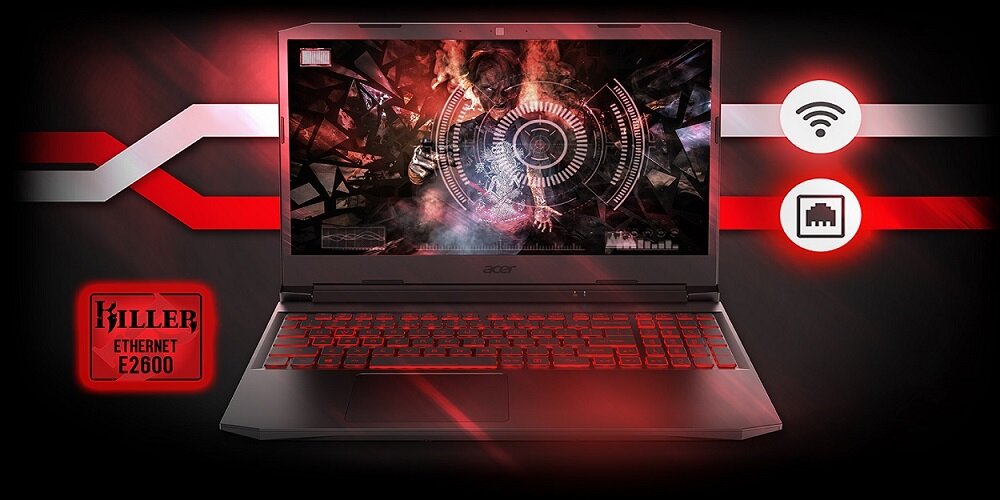 Laptop ACER Nitro 5 AN517-52 - Łączność internet