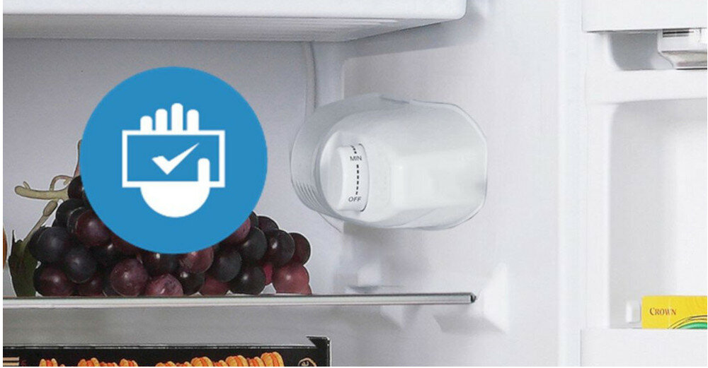 Lodówka MIDEA MDRU125FGF01 84.5cm Biała sterowanie mechaniczne
