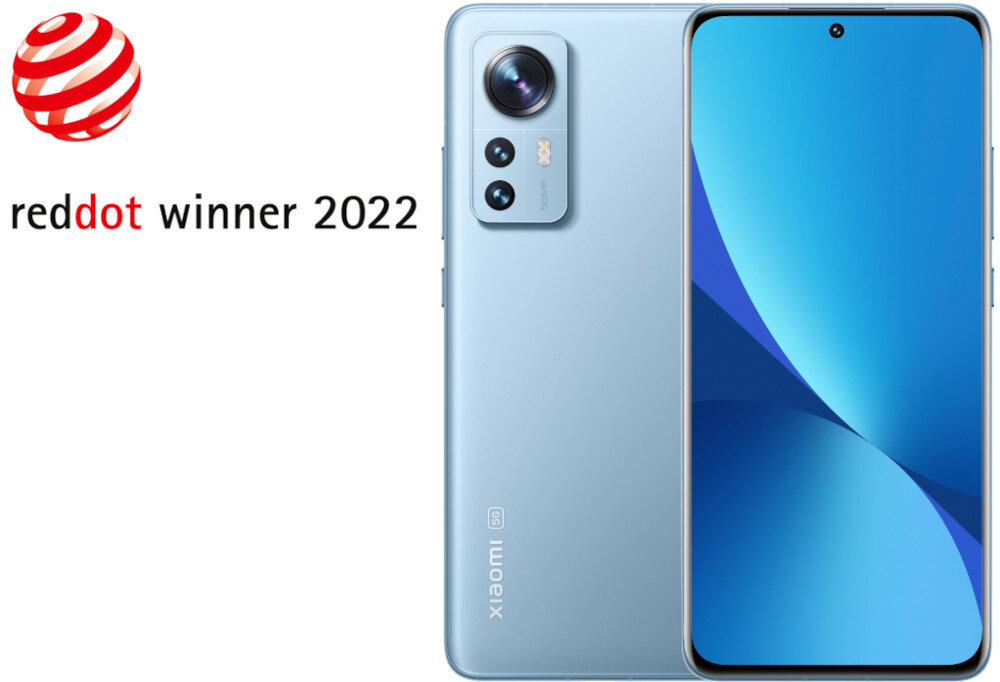 Smartfon XIAOMI 12 nagroda reddot