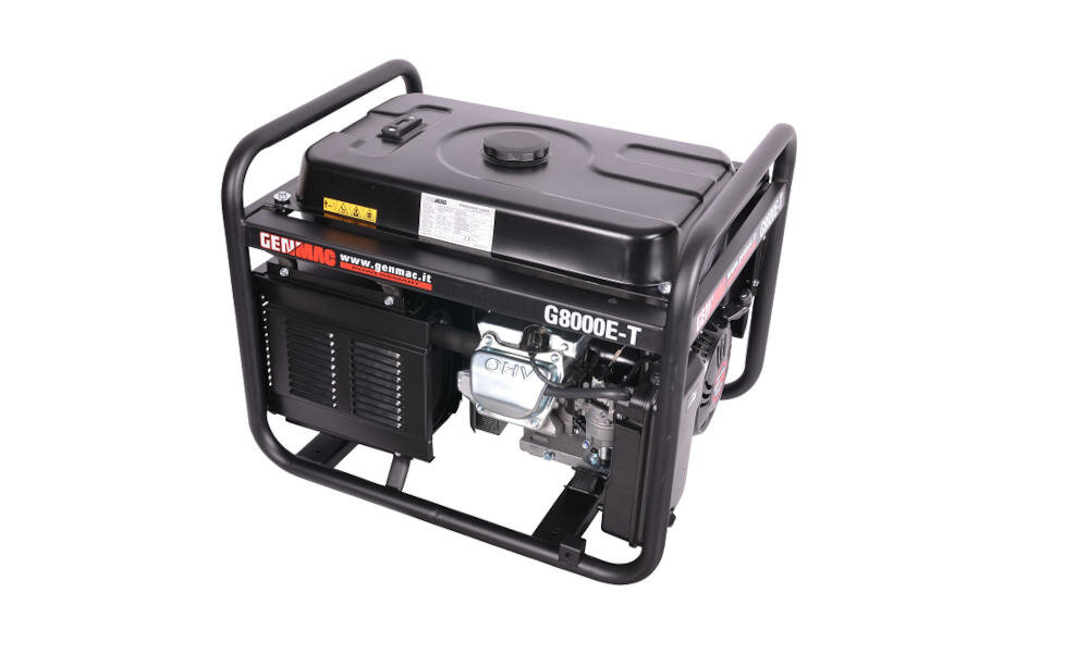 GENMAC agregat zbiornik paliwo pojemność autonomia