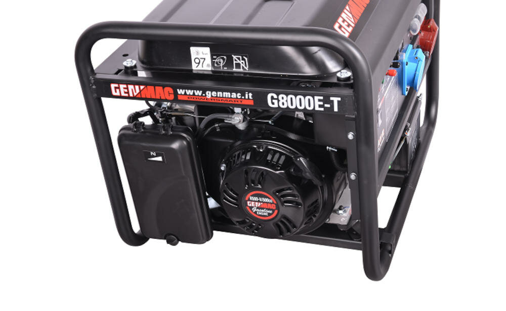 GENMAC praca urządzenie zmienna prędkość silnik prąd paliwo emisja gazy część mechaniczna