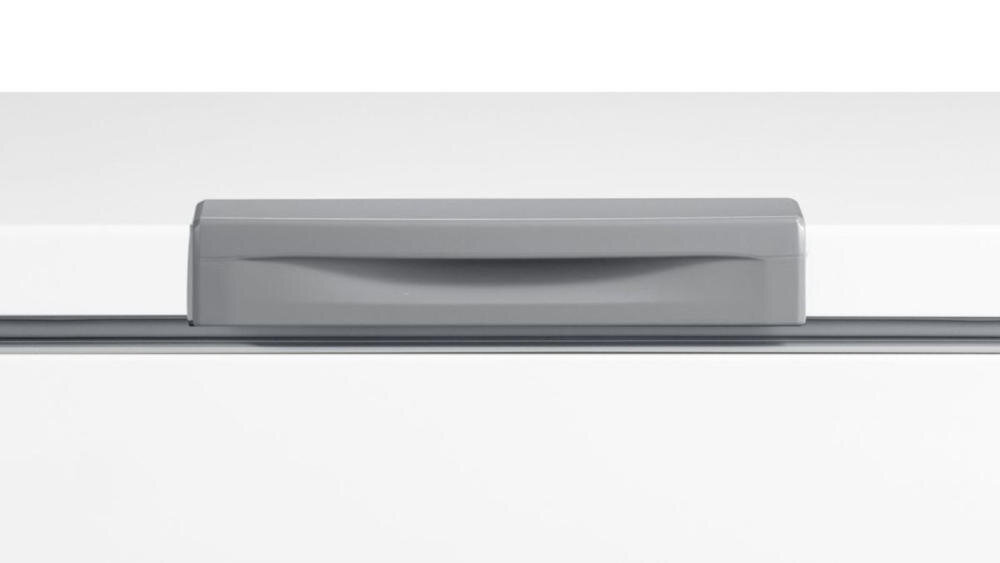 MIDEA-MDRC280SLF01G zamrażarka skrzyniowa uchwyt wyprofilowany zintegrowany szybki dostęp bezpiecznie