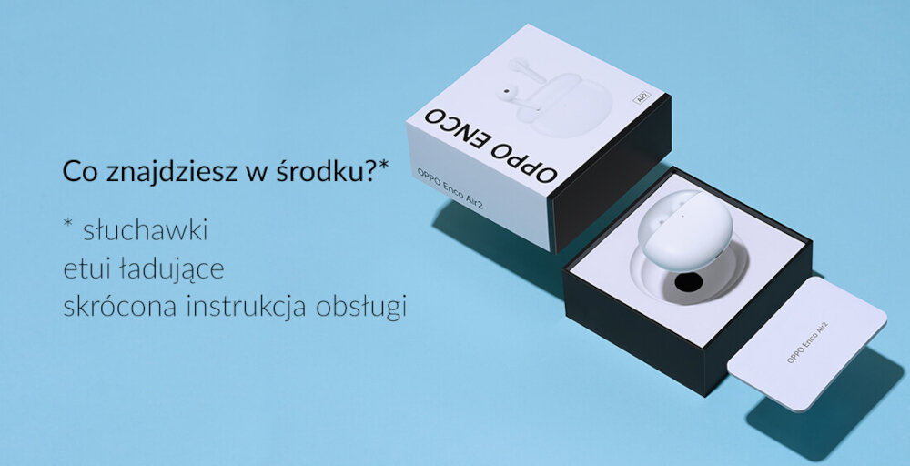 Słuchawki douszne OPPO Enco Air 2 W13 TWS