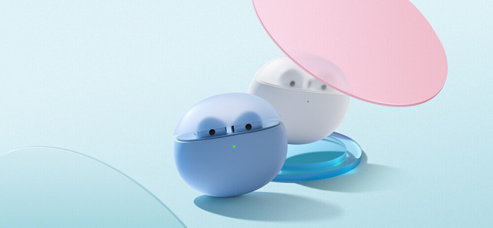 Słuchawki douszne OPPO Enco Air 2 W13 TWS konstrukcja lekkosc