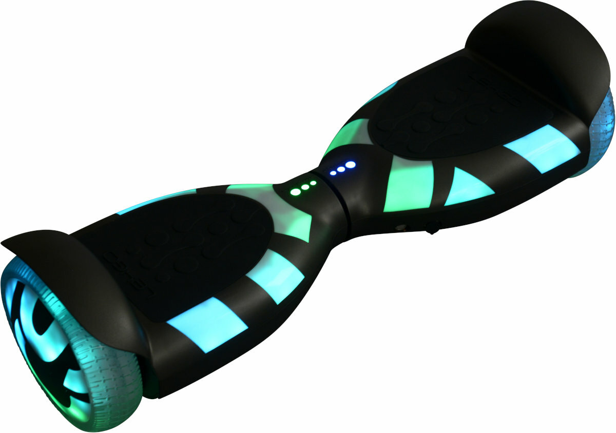 Deskorolka elektryczna LEXGO Mirage 6.5 cala Szary wyglad parametry