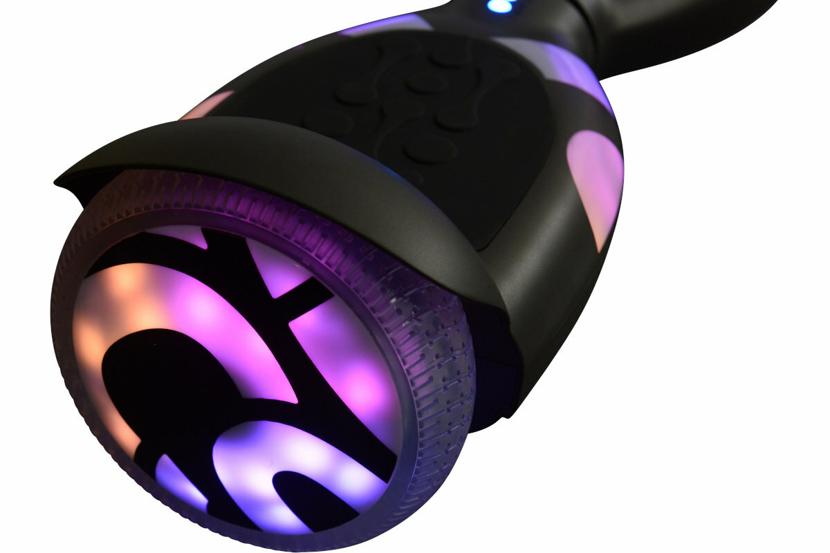 Deskorolka elektryczna LEXGO Mirage 6.5 cala Szary kola zasieg bateria