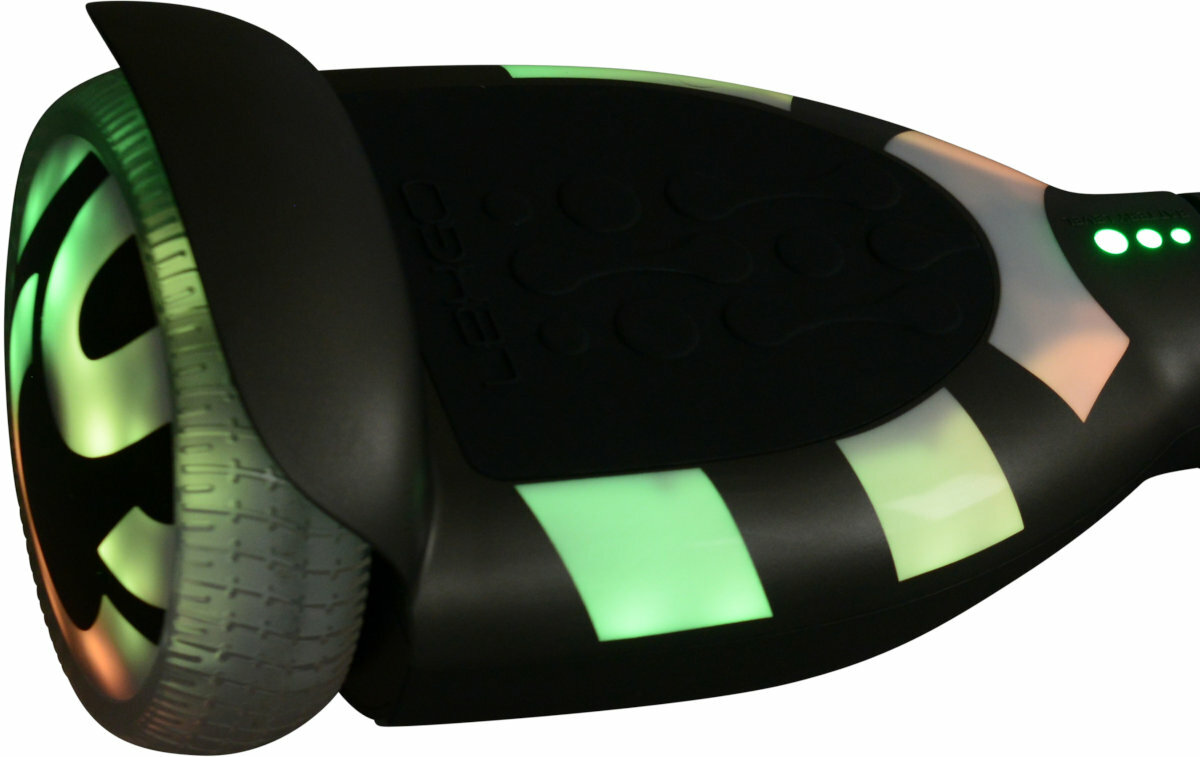 Deskorolka elektryczna LEXGO Mirage 6.5 cala Szary oswietlenie