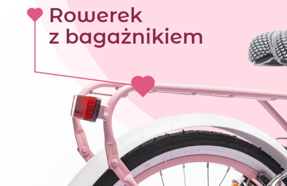 SUN BABY rower bagażnik