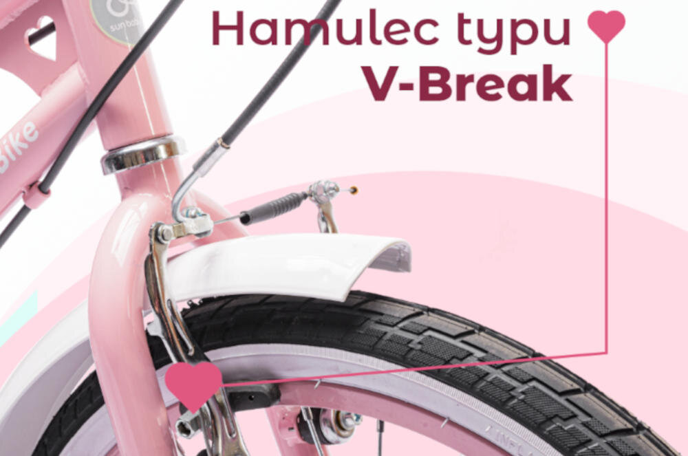 SUN BABY hamulec przednie koło siła hamowanie warunki pogodowe rowerek