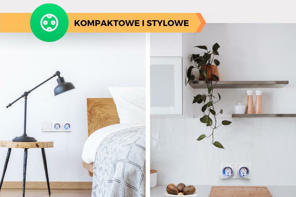 NOUS wnętrze delikatny stylowy design pomieszczenie małe urządzenie inteligentna moc