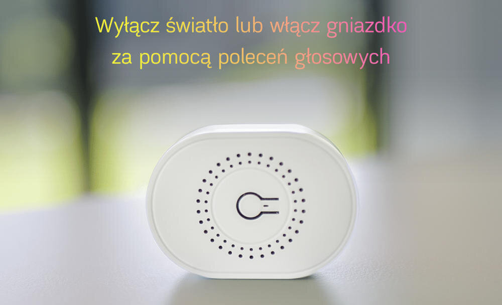 NOUS przełącznik funkcje sterowanie oświetlenie dom miejsce timer stoper terminarz scena głosowa obsługa