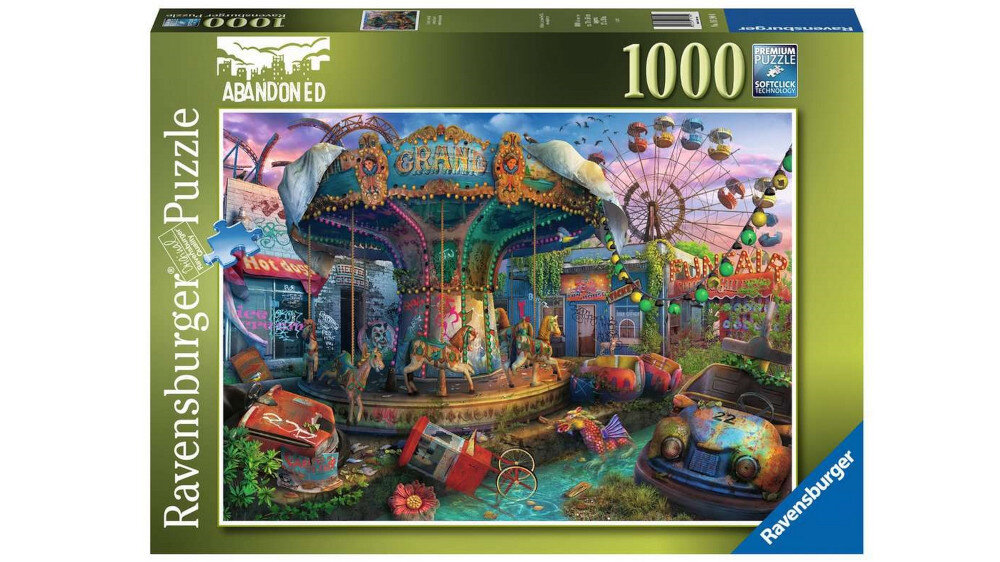 Puzzle RAVENSBURGER Abandoned: Mroczny karnawał - puzzle