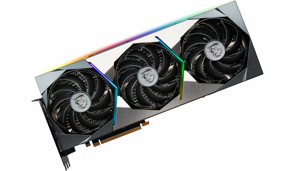MSI GeForce RTX 3090 Ti Suprim X 24GB front
