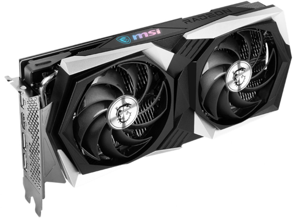 MSI Radeon RX 6650 XT Gaming X elegancki design urzadzenia