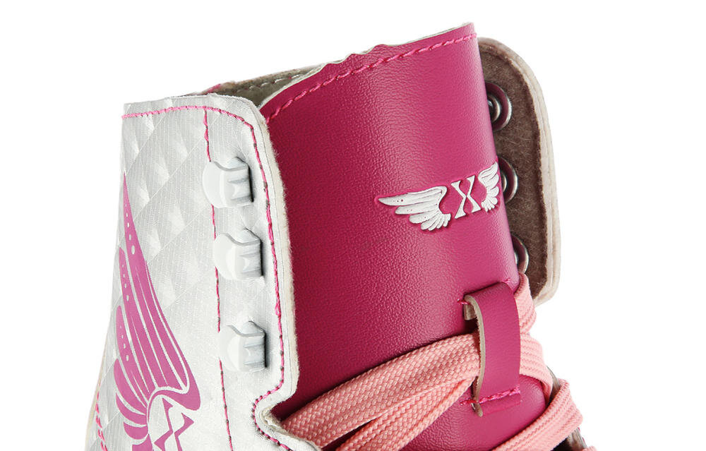 NILS EXTREME wrotki wysoka jakość skóra syntetyczna wytrzymałość płozy sznurowadła