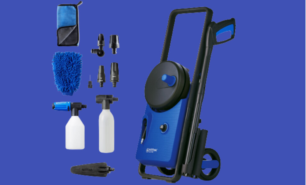 Myjka cisnieniowa NILFISK CORE 150-10 Powercontrol Luxury Car Wash zestaw akcesoria komplet wyposazenie