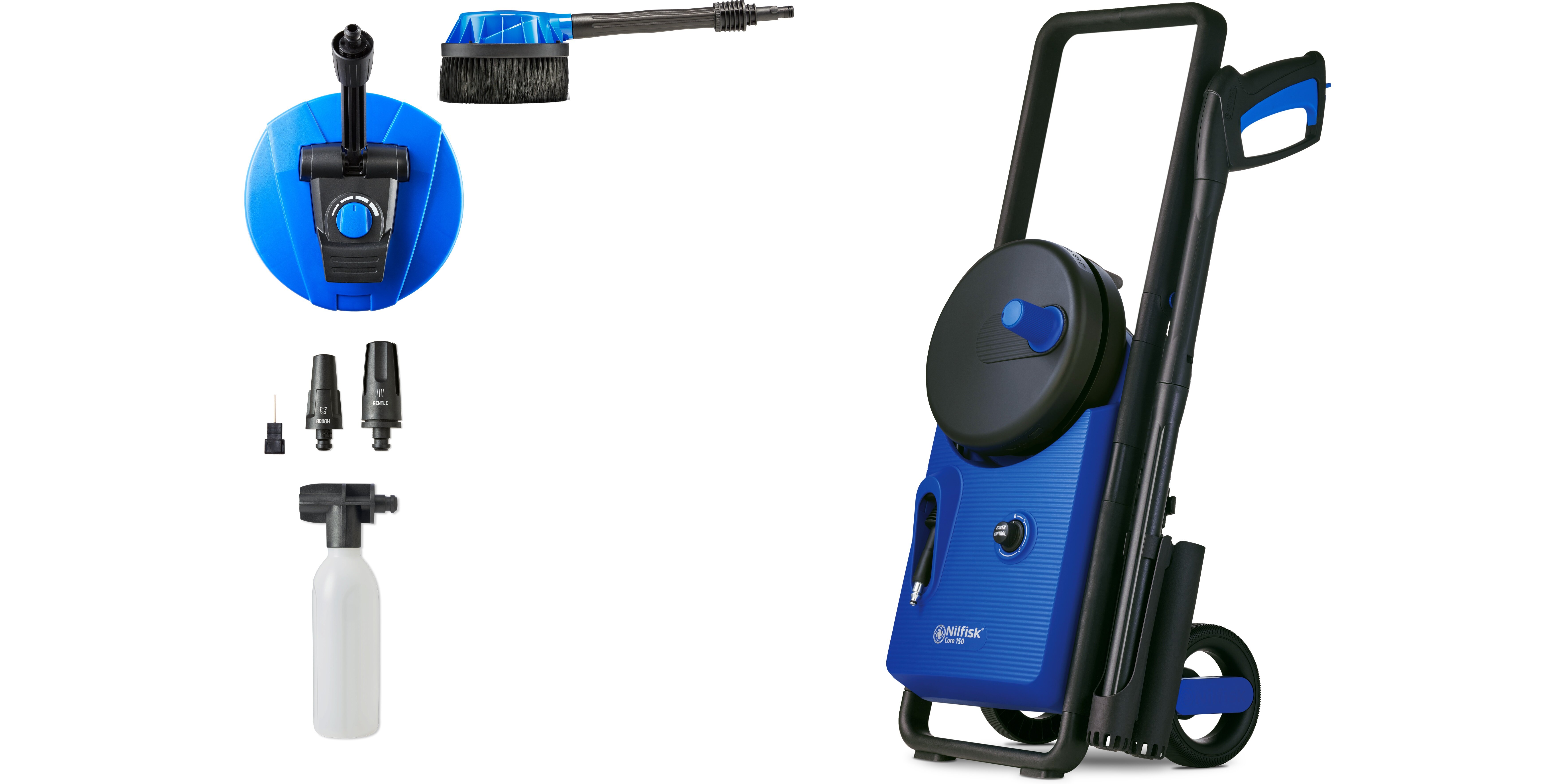 Myjka cisnieniowa NILFISK CORE 150-10 Powercontrol P EU zestaw akcesoria komplet wyposazenie