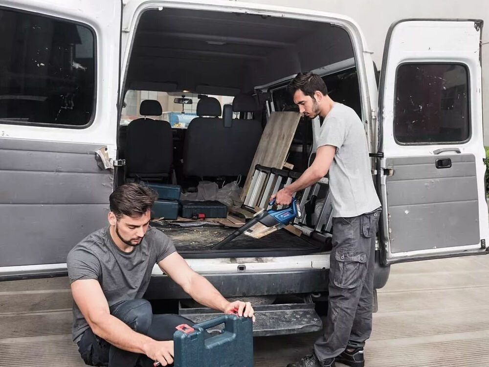 BOSCH urządzenie sprzątanie odkurzacz porządki prace budowlane