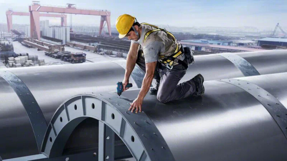 Zakrętarka BOSCH Professional GDR 120-LI 06019F0007 uchwyt solidny ergonomiczny z powłoką antypoślizgową