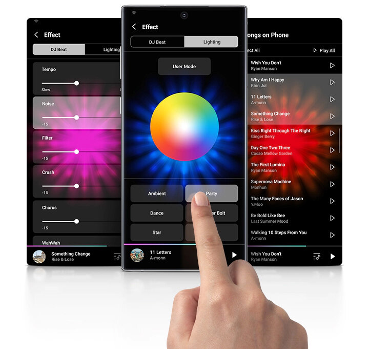 phpiq03zz pl-feature-be-the-dj-this-app-for-you-532984149 Aplikacja Samsung Power Audio na ekranach smartfonów. MX-ST50B/EN