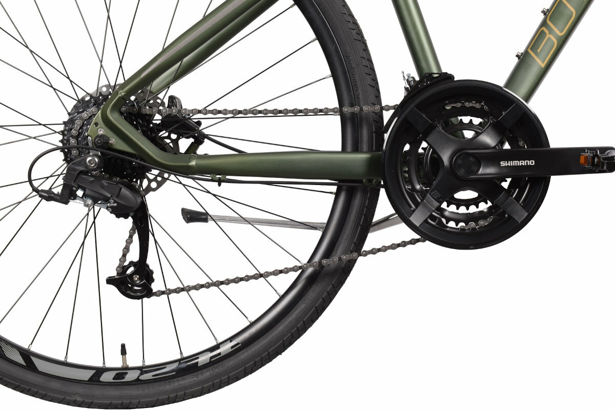 Rower crossowy BOTTECCHIA 320 Lite Cross M20 męski Zielony kola opony