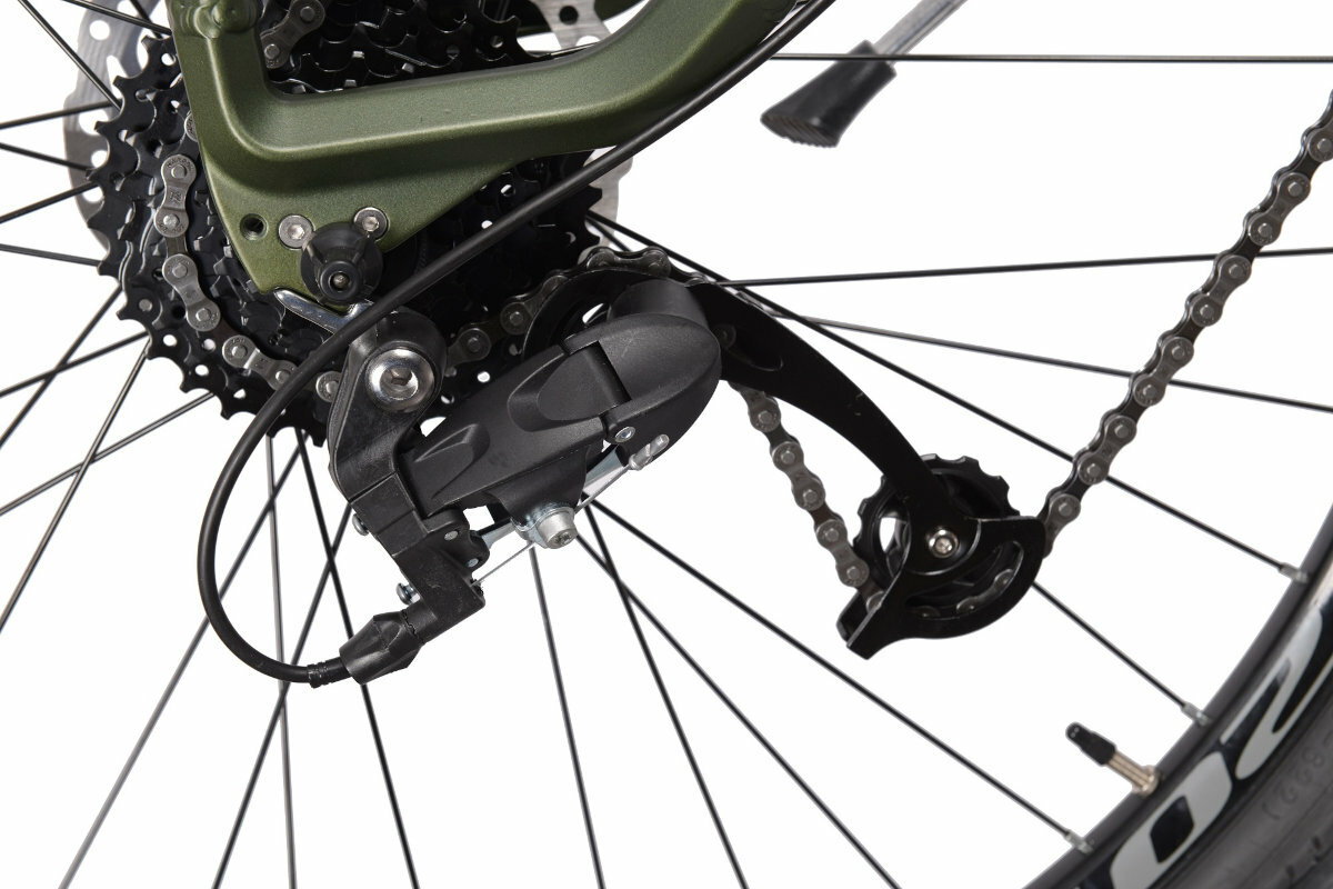 Rower crossowy BOTTECCHIA 320 Lite Cross M20 męski Zielony przerzutki biegi
