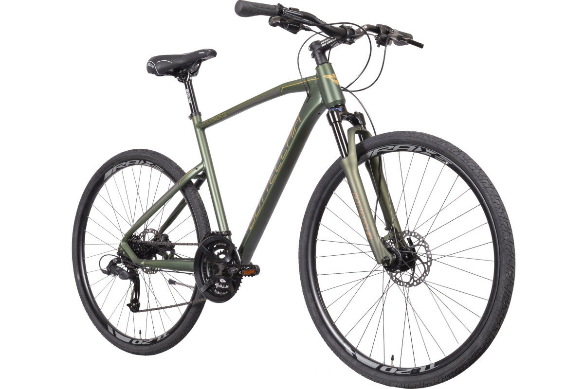 Rower crossowy BOTTECCHIA 320 Lite Cross M20 męski Zielony zawartosc opakowania